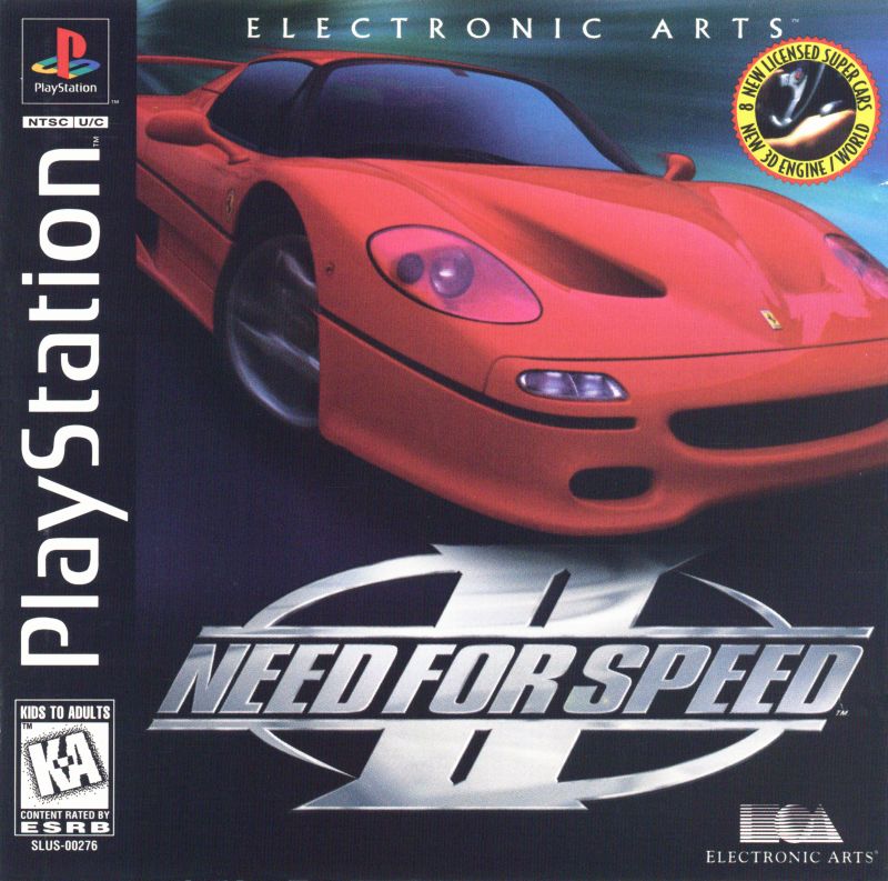 Front cover of Need for Speed II for PlayStation