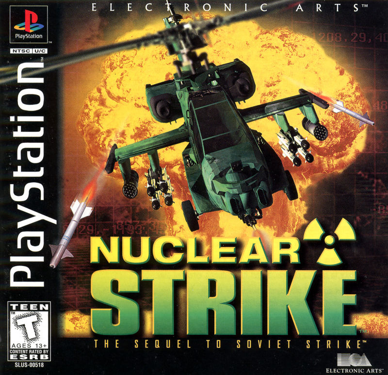 Front cover of Nuclear Strike for PlayStation