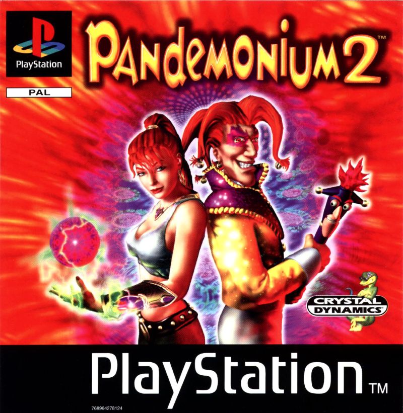 Front cover of Pandemonium 2 for PlayStation