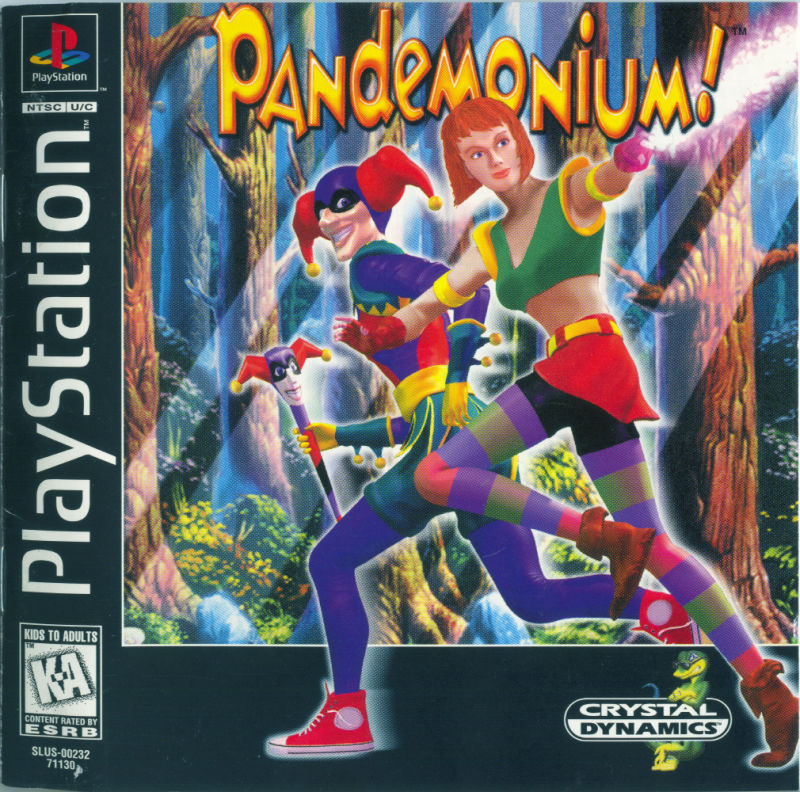 Front cover of Pandemonium! for PlayStation