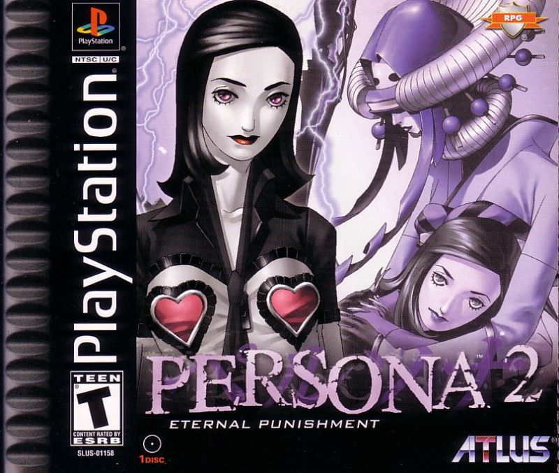 Front cover of Persona 2: Eternal Punishment for PlayStation