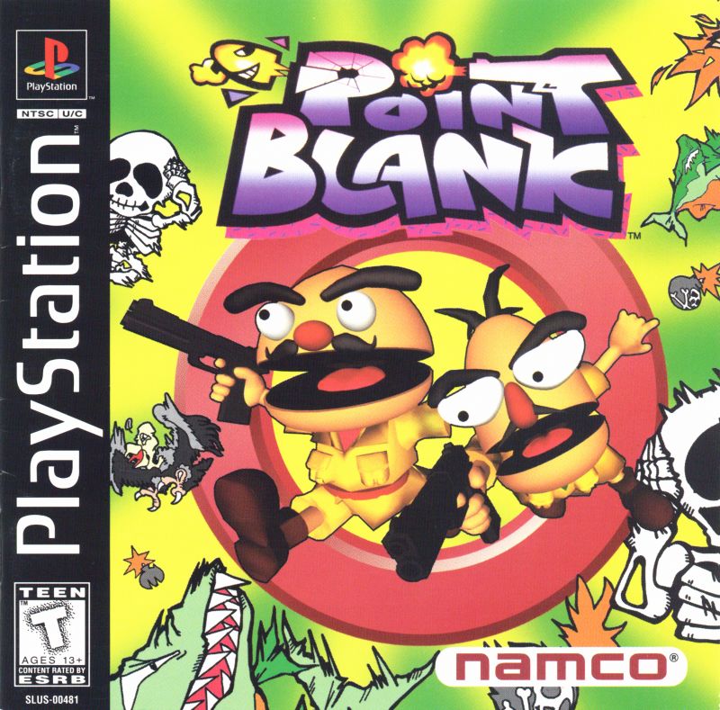 Front cover of Point Blank for PlayStation