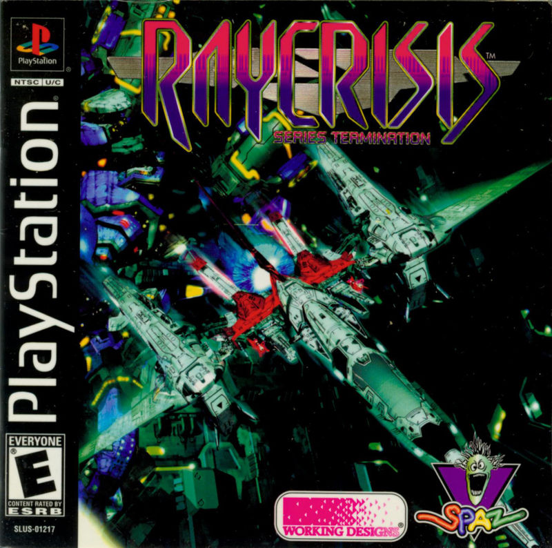 Front cover of RayCrisis: Series Termination for PlayStation