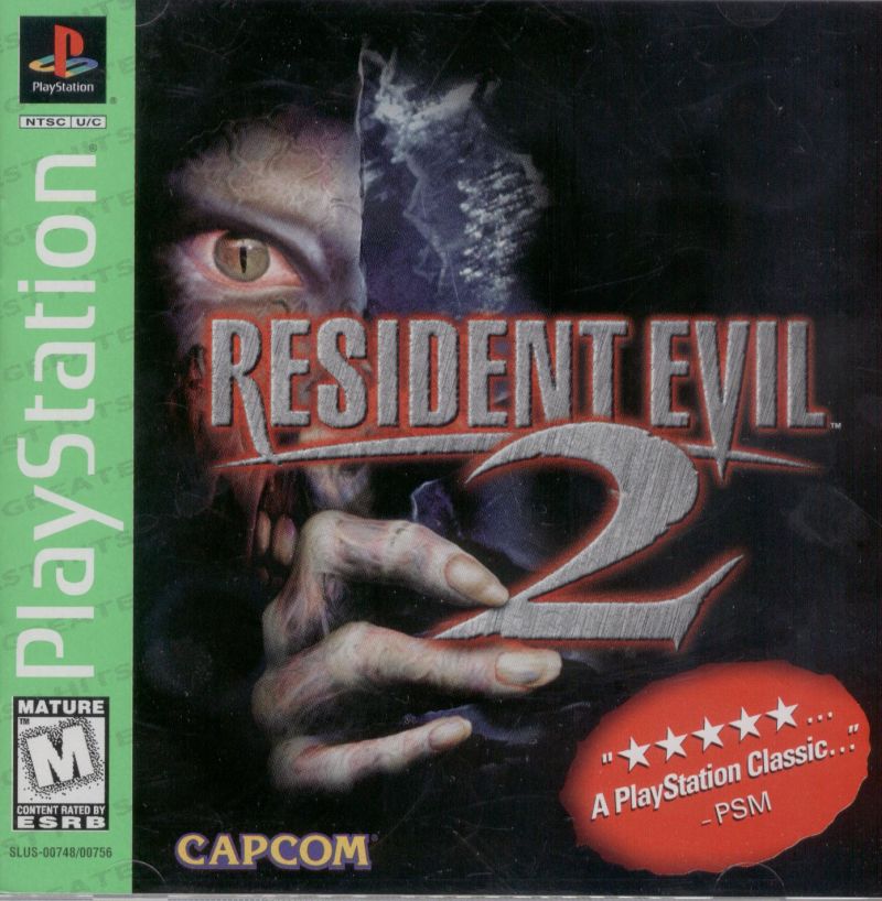 Front cover of Resident Evil 2 for PlayStation