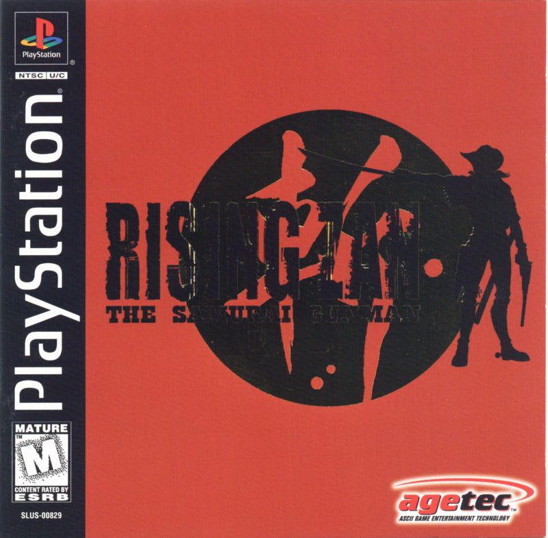 Front cover of Rising Zan: The Samurai Gunman for PlayStation