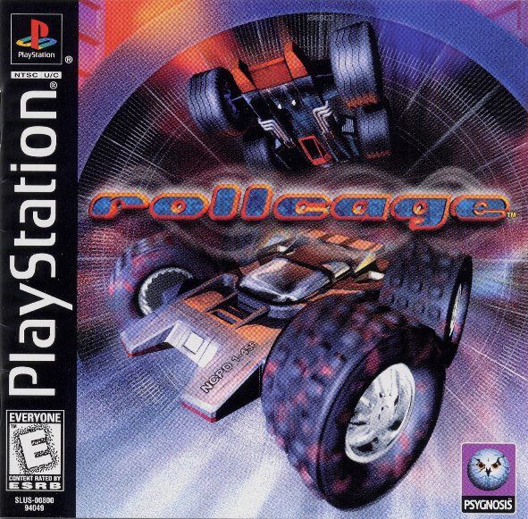 Front cover of Rollcage for PlayStation