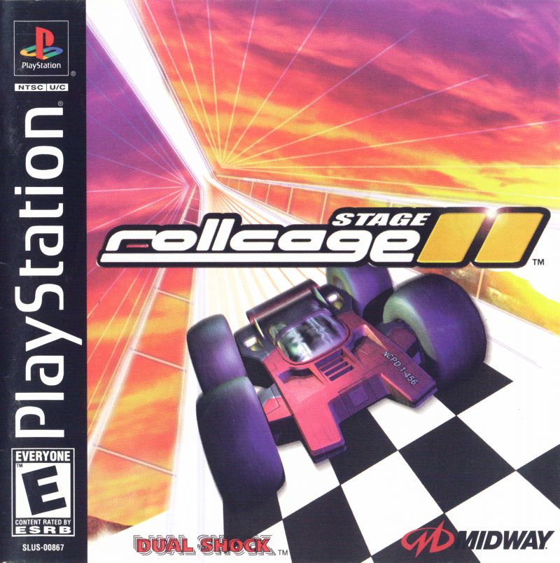 Front cover of Rollcage Stage II for PlayStation