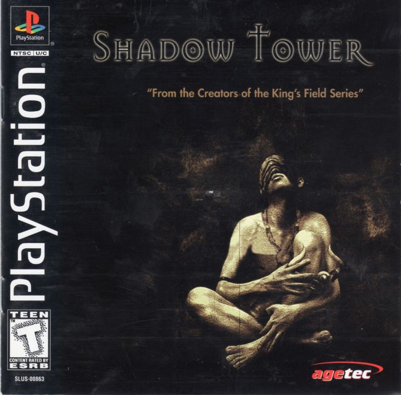 Front cover of Shadow Tower for PlayStation