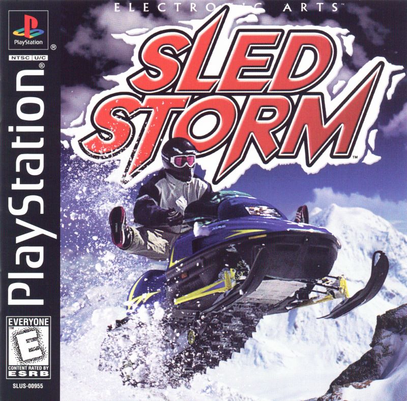 Front cover of Sled Storm for PlayStation