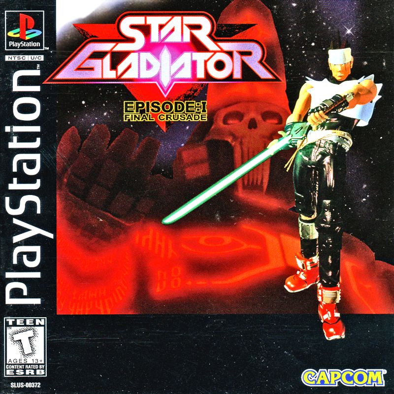 Front cover of Star Gladiator: Episode:I - Final Crusade for PlayStation