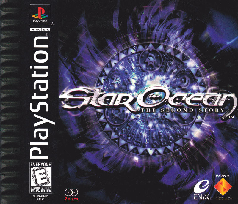 Front cover of Star Ocean: The Second Story for PlayStation