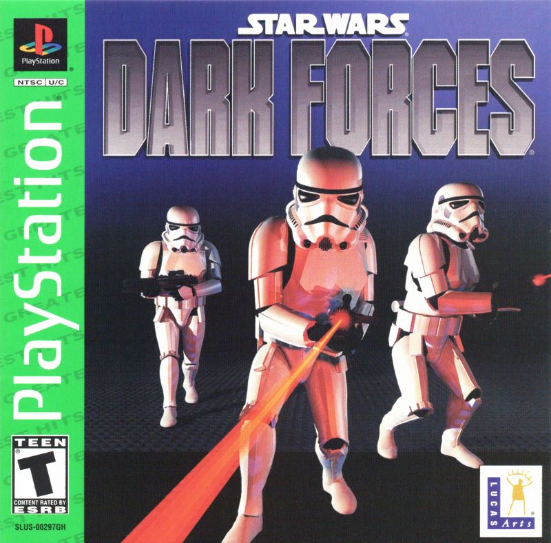 Front cover of Star Wars: Dark Forces for PlayStation