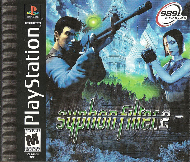 Front cover of Syphon Filter 2 for PlayStation