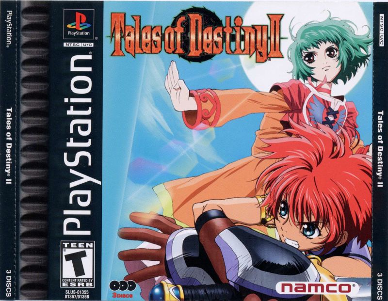 Front cover of Tales of Destiny II for PlayStation