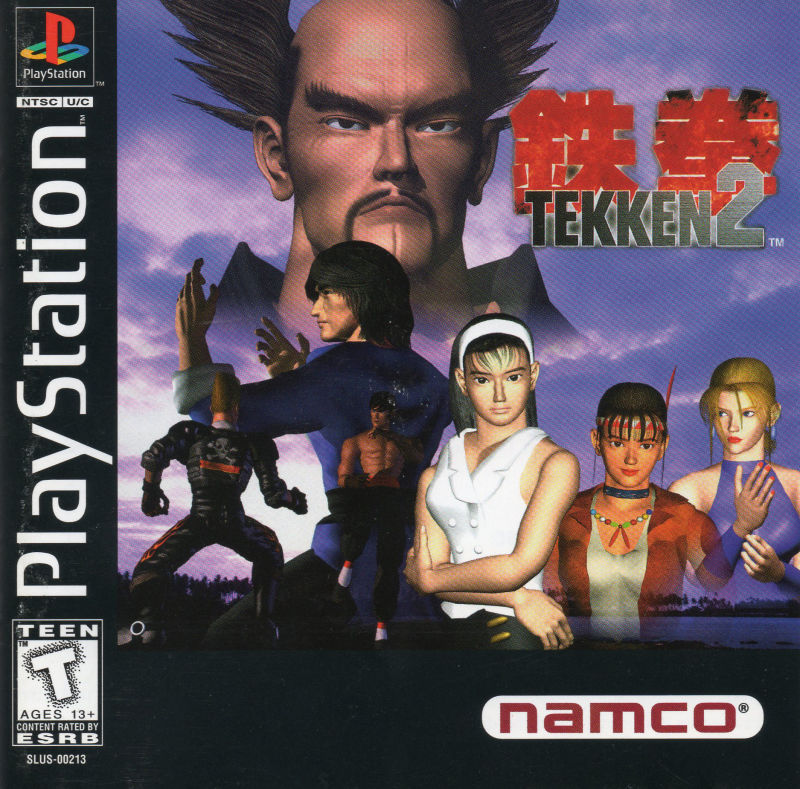 Front cover of Tekken 2 for PlayStation