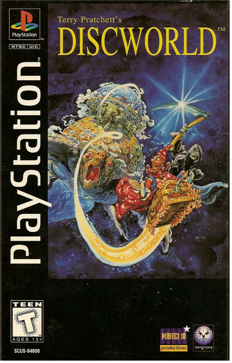 Front cover of Discworld for PlayStation