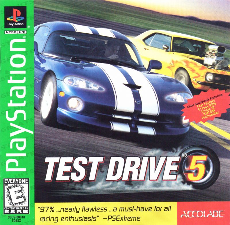 Front cover of Test Drive 5 for PlayStation