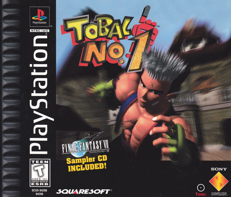 Front cover of Tobal No.1 for PlayStation