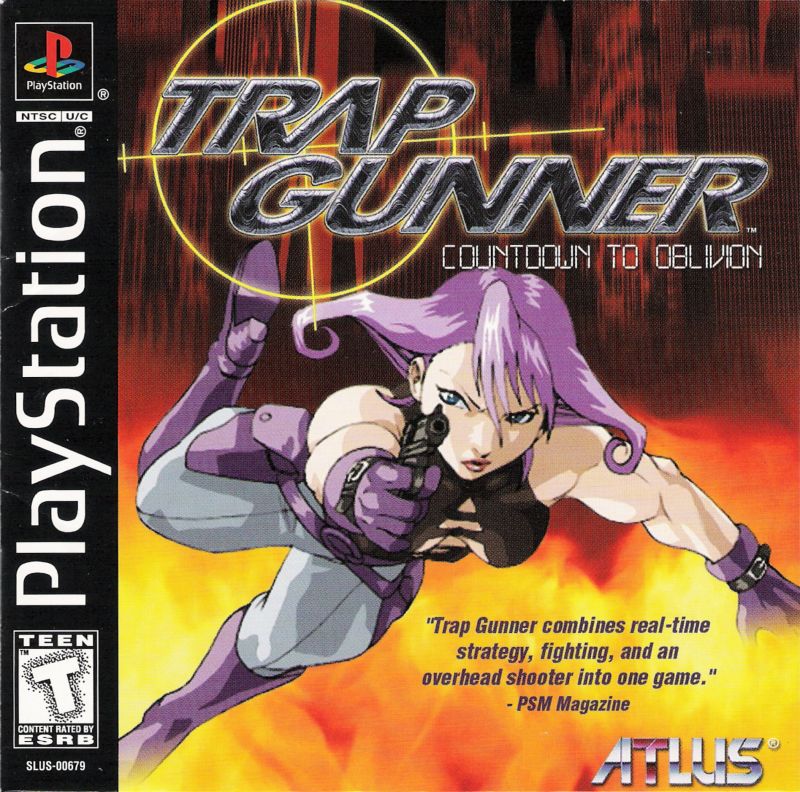 Front cover of Trap Gunner for PlayStation