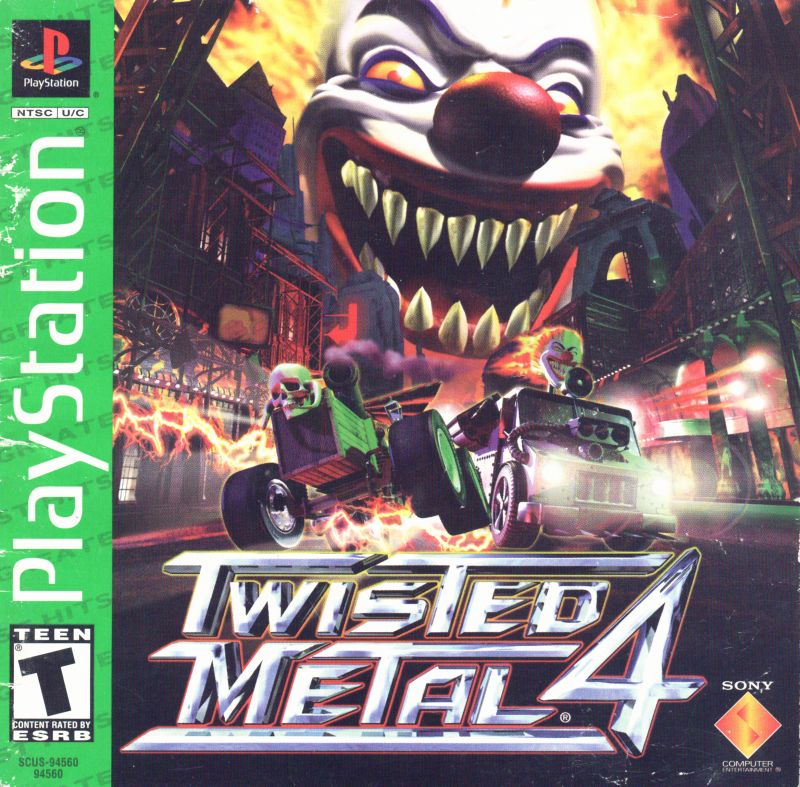 Front cover of Twisted Metal 4 for PlayStation