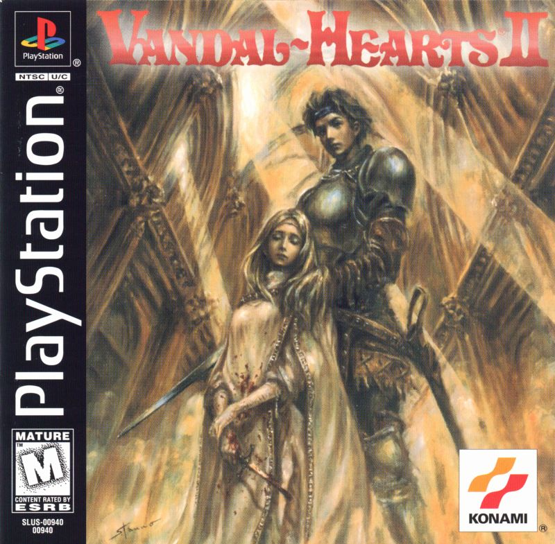 Front cover of Vandal-Hearts II for PlayStation