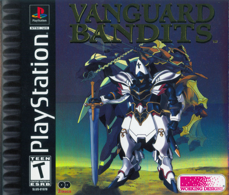 Front cover of Vanguard Bandits for PlayStation