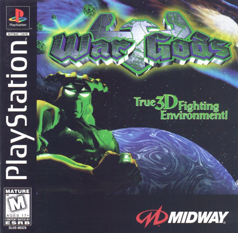 Front cover of War Gods for PlayStation