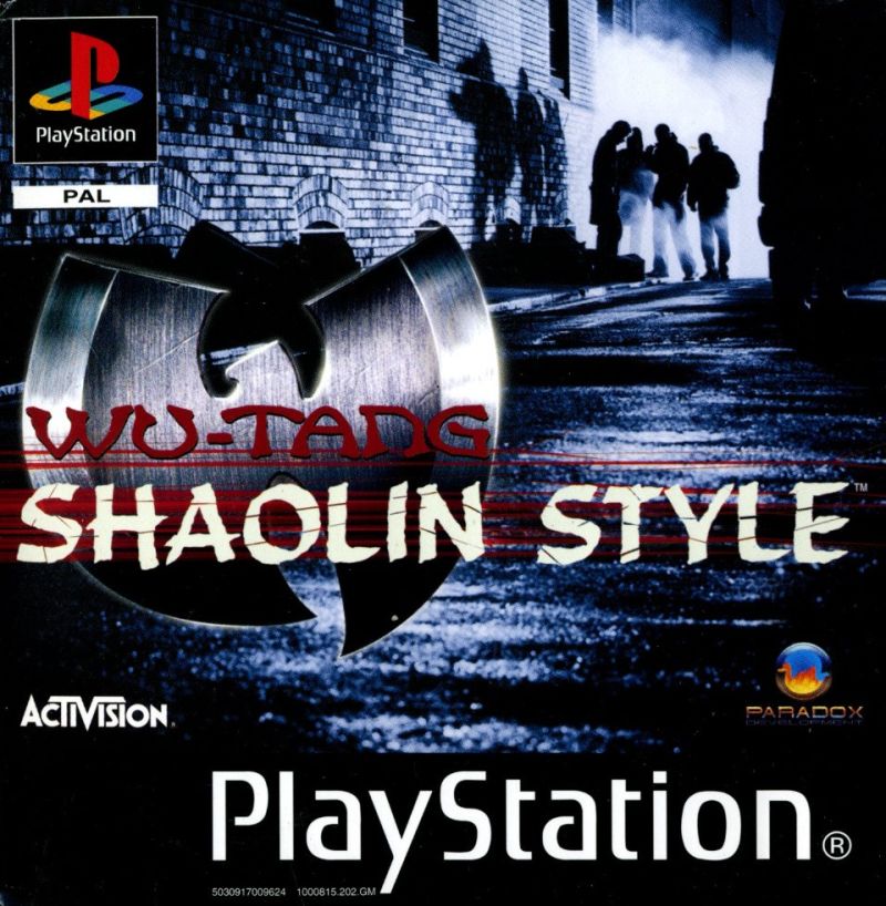 Front cover of Wu-Tang: Shaolin Style for PlayStation