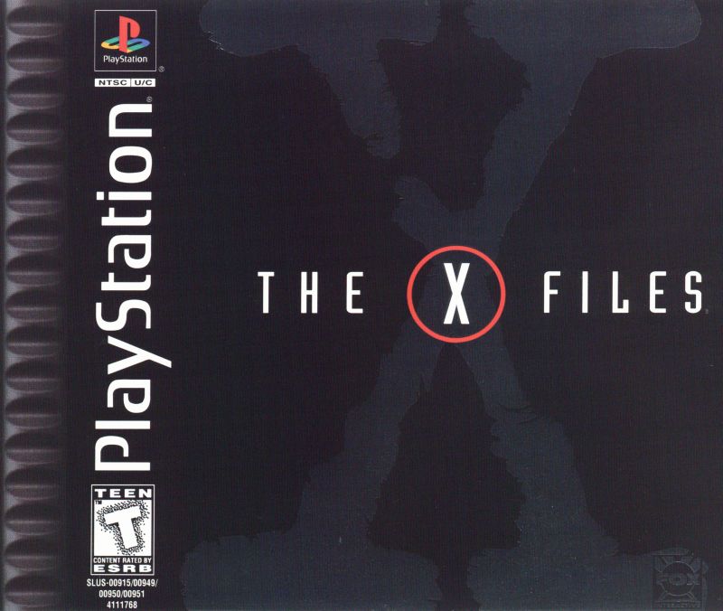 Front cover of The X-Files Game for PlayStation