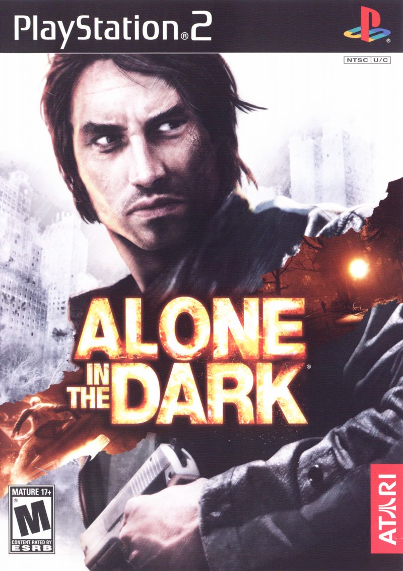 Front cover of Alone in the Dark for PlayStation 2