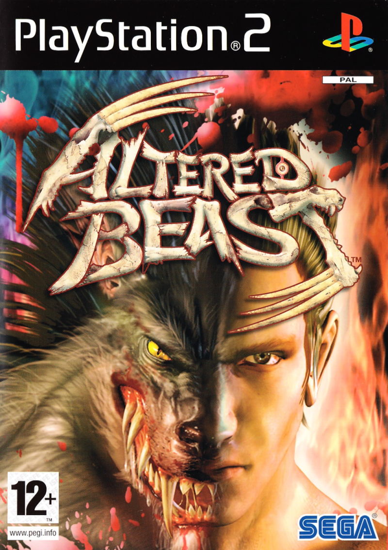 Front cover of Altered Beast for PlayStation 2