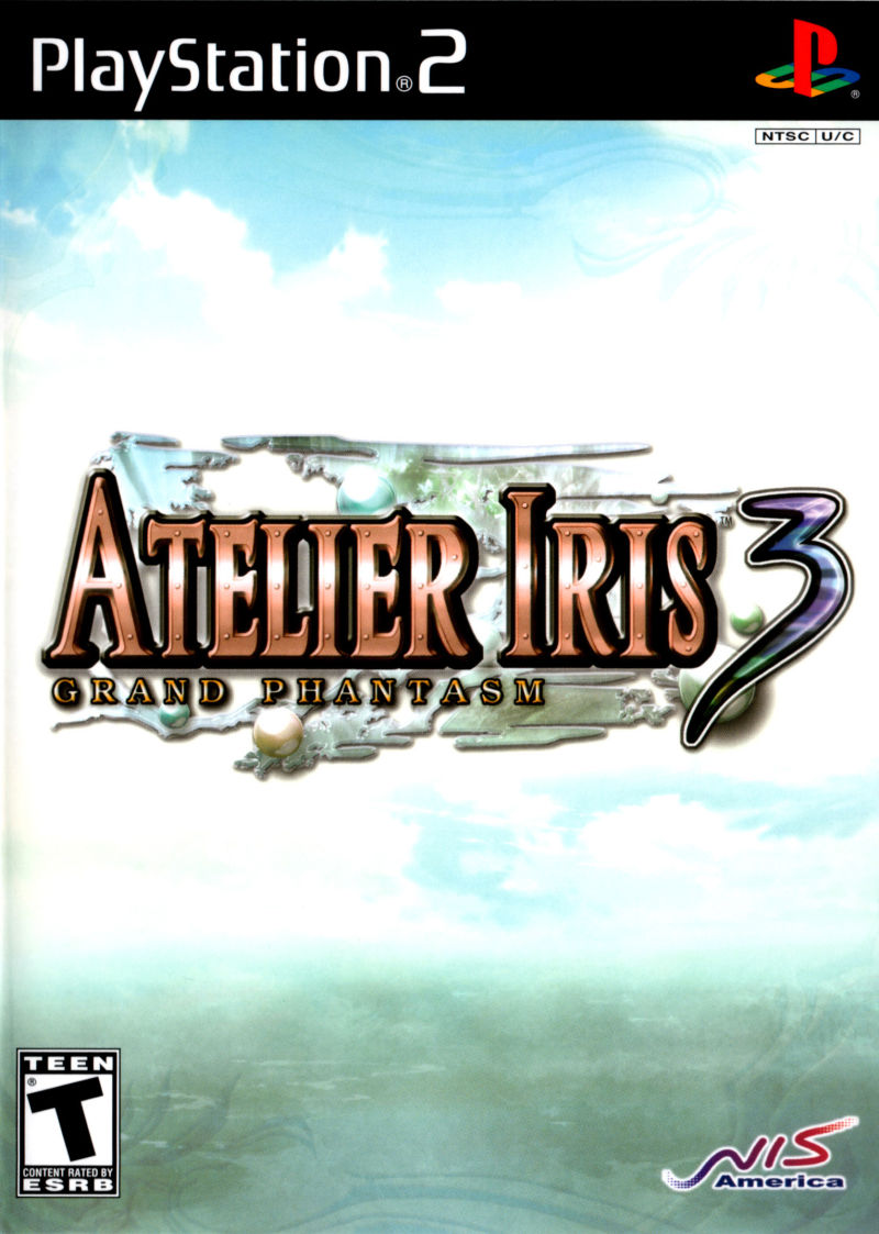 Front cover of Atelier Iris 3: Grand Phantasm for PlayStation 2