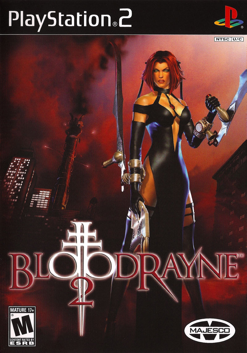 Front cover of BloodRayne 2 for PlayStation 2