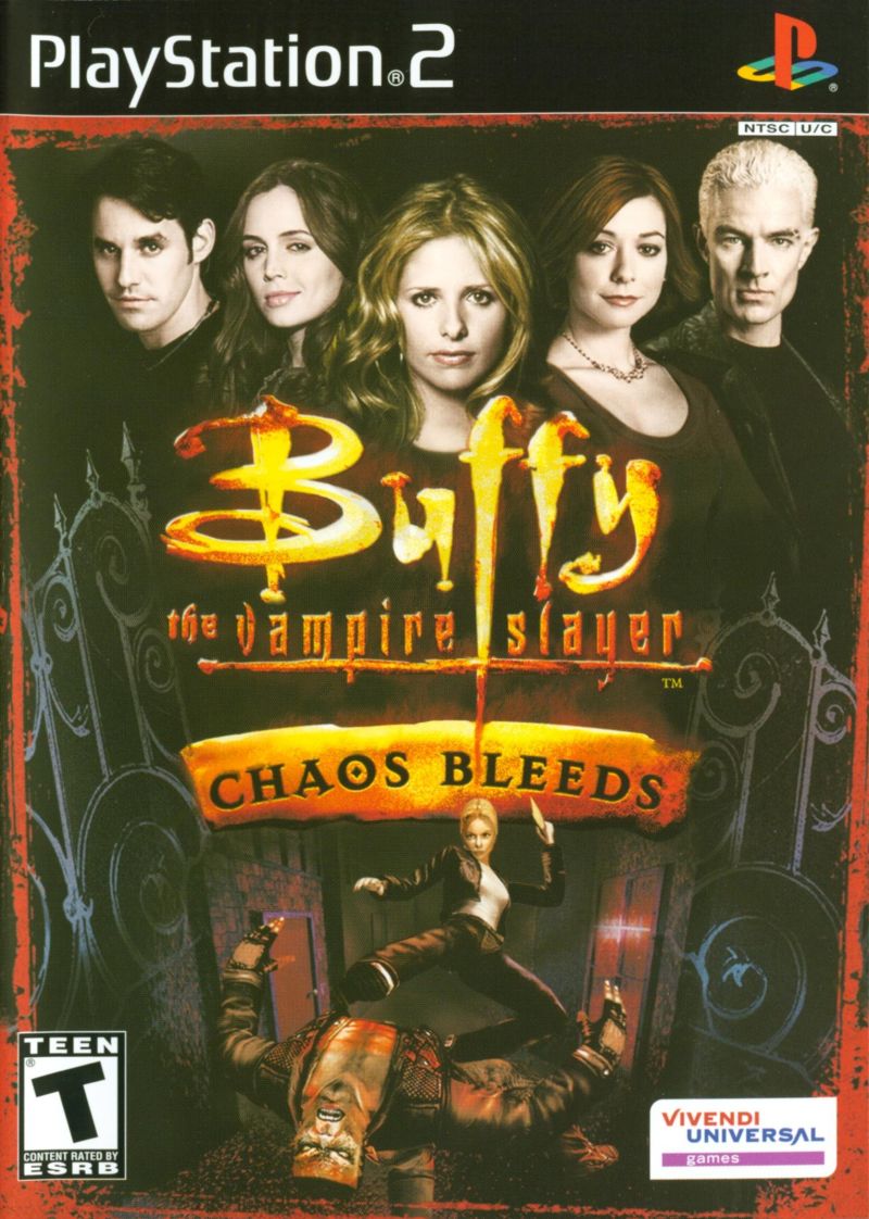 Front cover of Buffy the Vampire Slayer: Chaos Bleeds for PlayStation 2