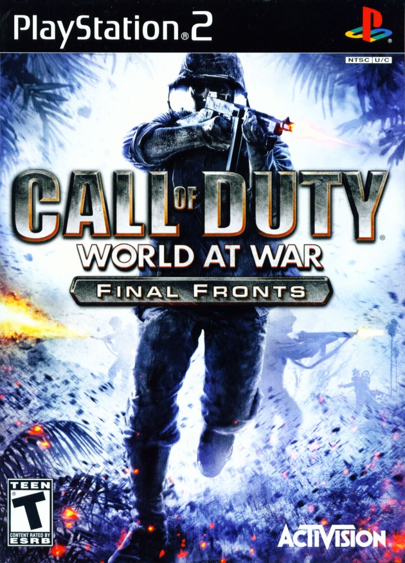 Front cover of Call of Duty: World at War - Final Fronts for PlayStation 2