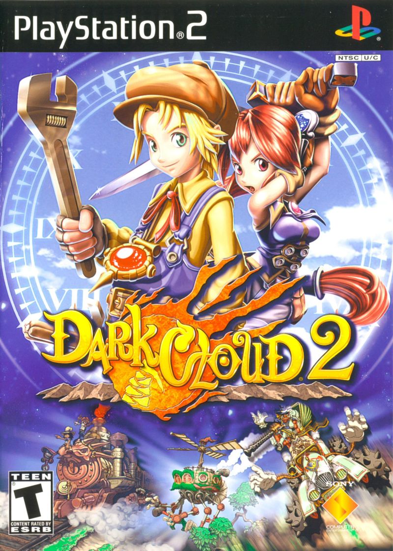 Front cover of Dark Cloud 2 for PlayStation 2