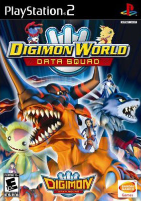 Front cover of Digimon World: Data Squad for PlayStation 2