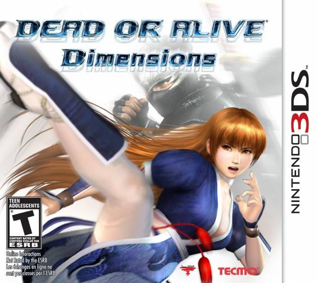 Front cover of Dead or Alive: Dimensions for 3DS