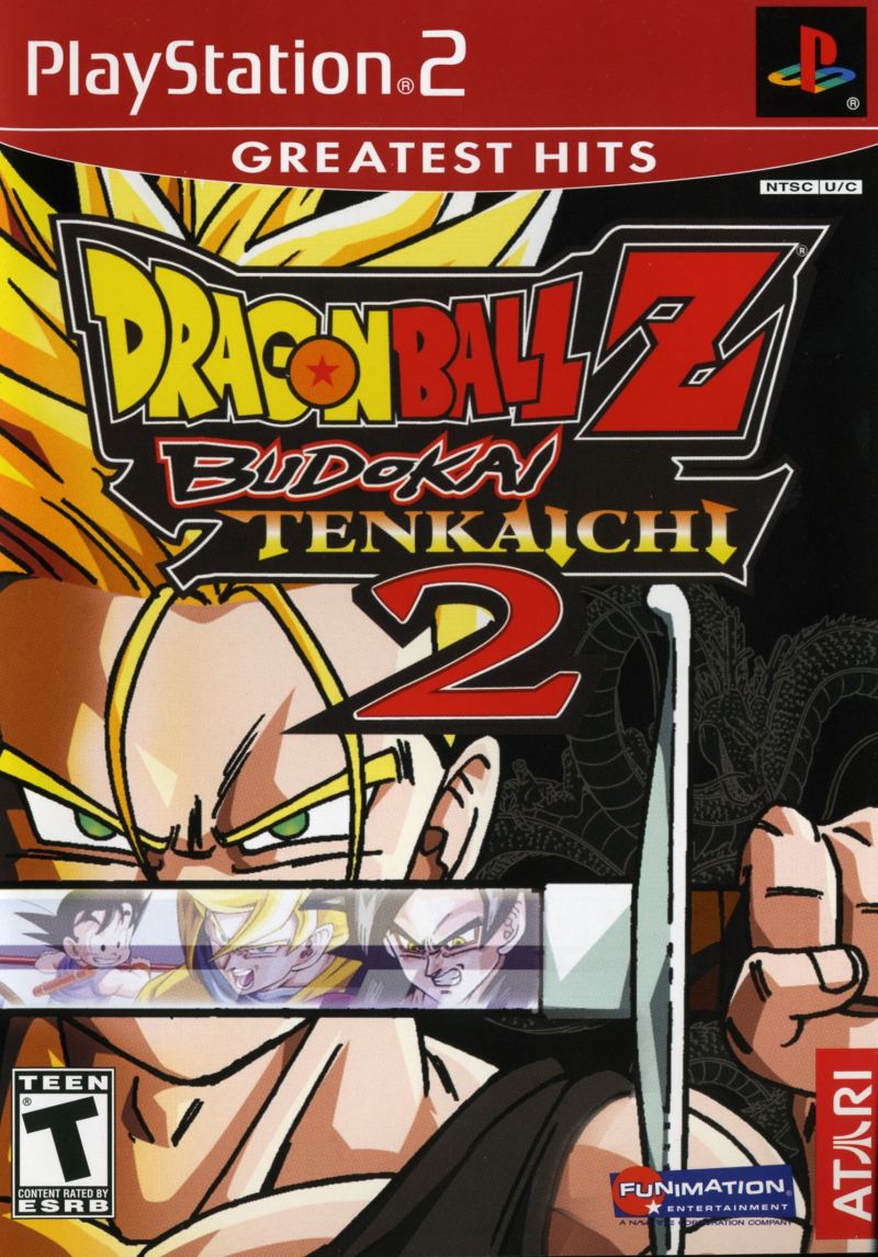 Front cover of Dragon Ball Z: Budokai Tenkaichi 2 for PlayStation 2