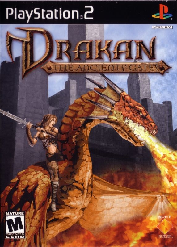 Front cover of Drakan: The Ancients' Gates for PlayStation 2