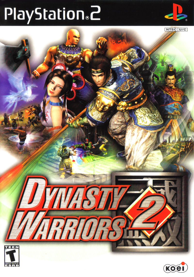 Front cover of Dynasty Warriors 2 for PlayStation 2