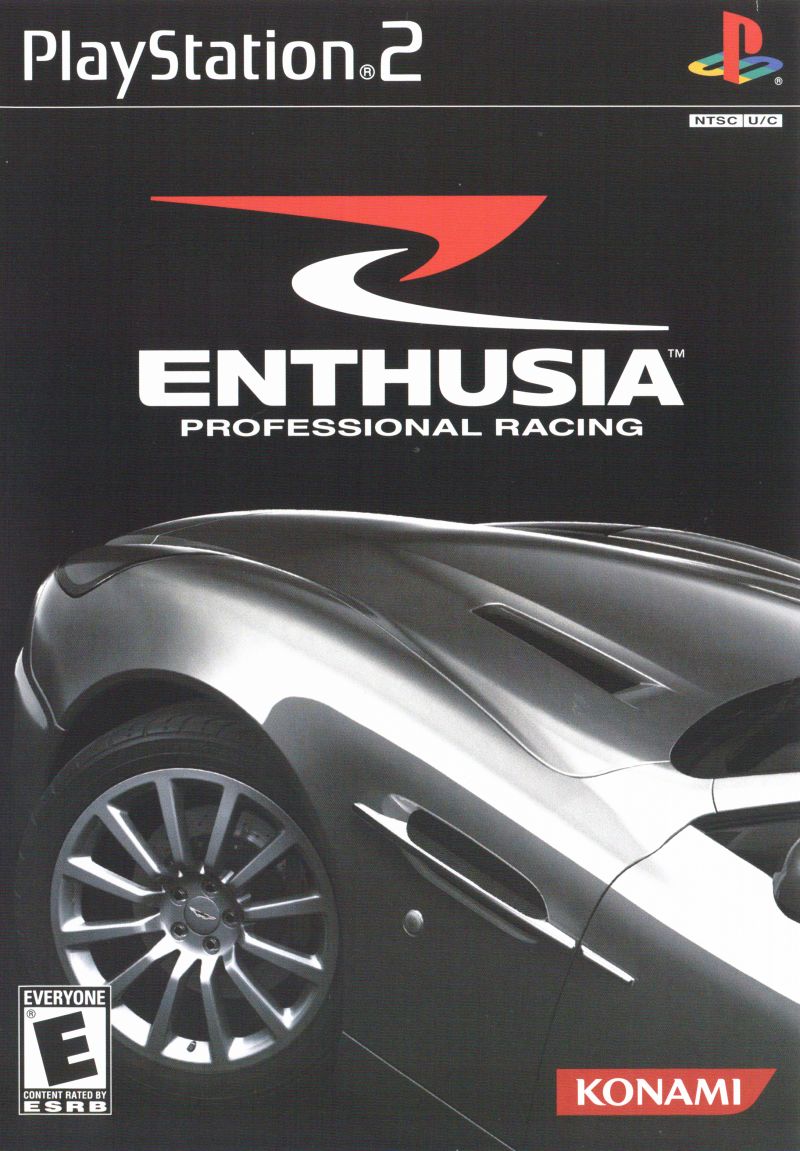 Front cover of Enthusia: Professional Racing for PlayStation 2