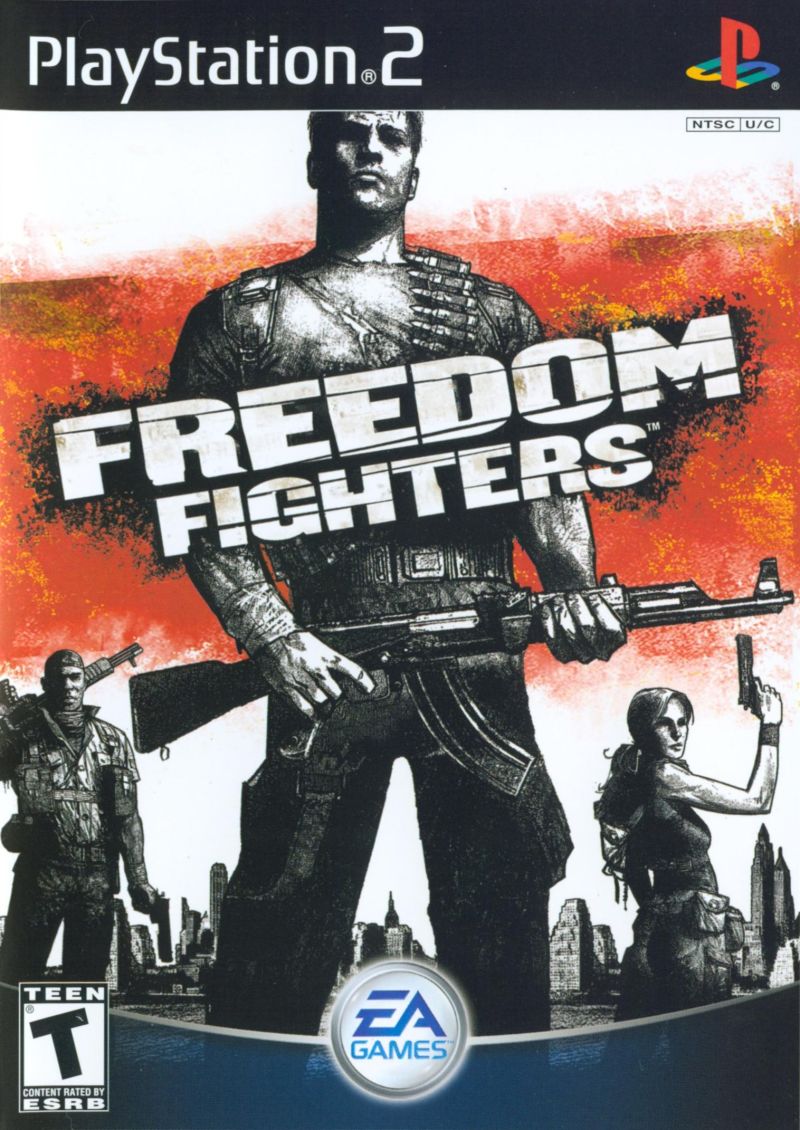 Front cover of Freedom Fighters for PlayStation 2