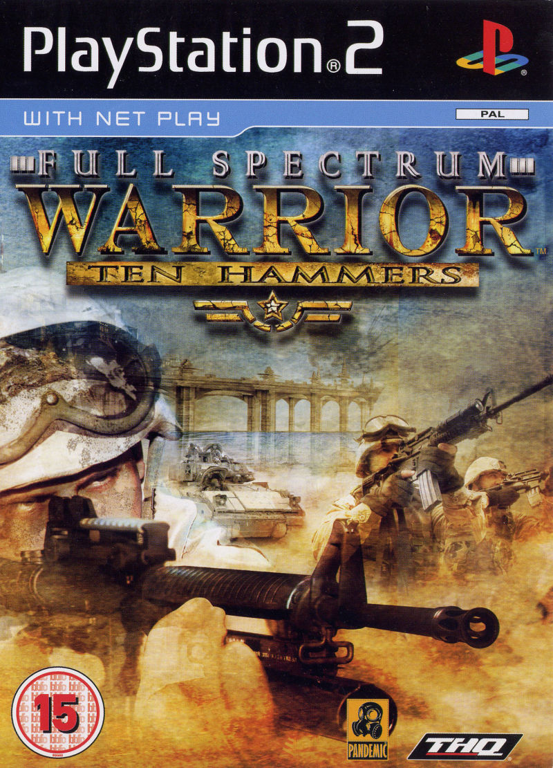 Front cover of Full Spectrum Warrior: Ten Hammers for PlayStation 2