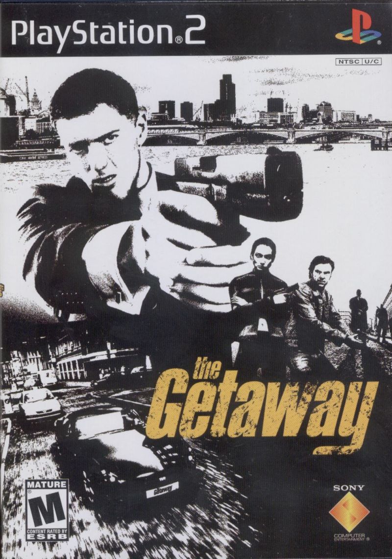 Front cover of The Getaway for PlayStation 2