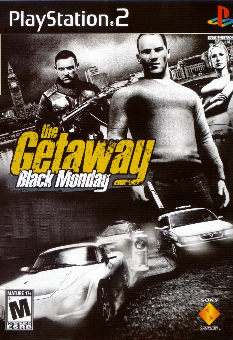 Front cover of The Getaway: Black Monday for PlayStation 2