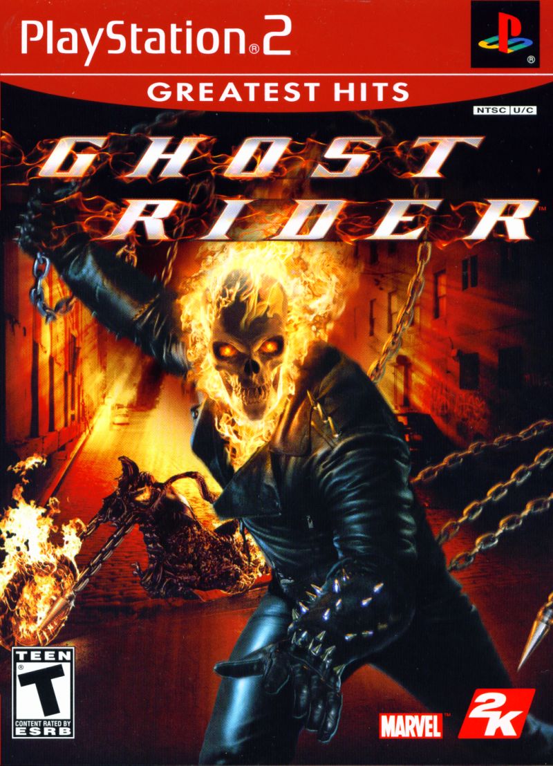 Front cover of Ghost Rider for PlayStation 2