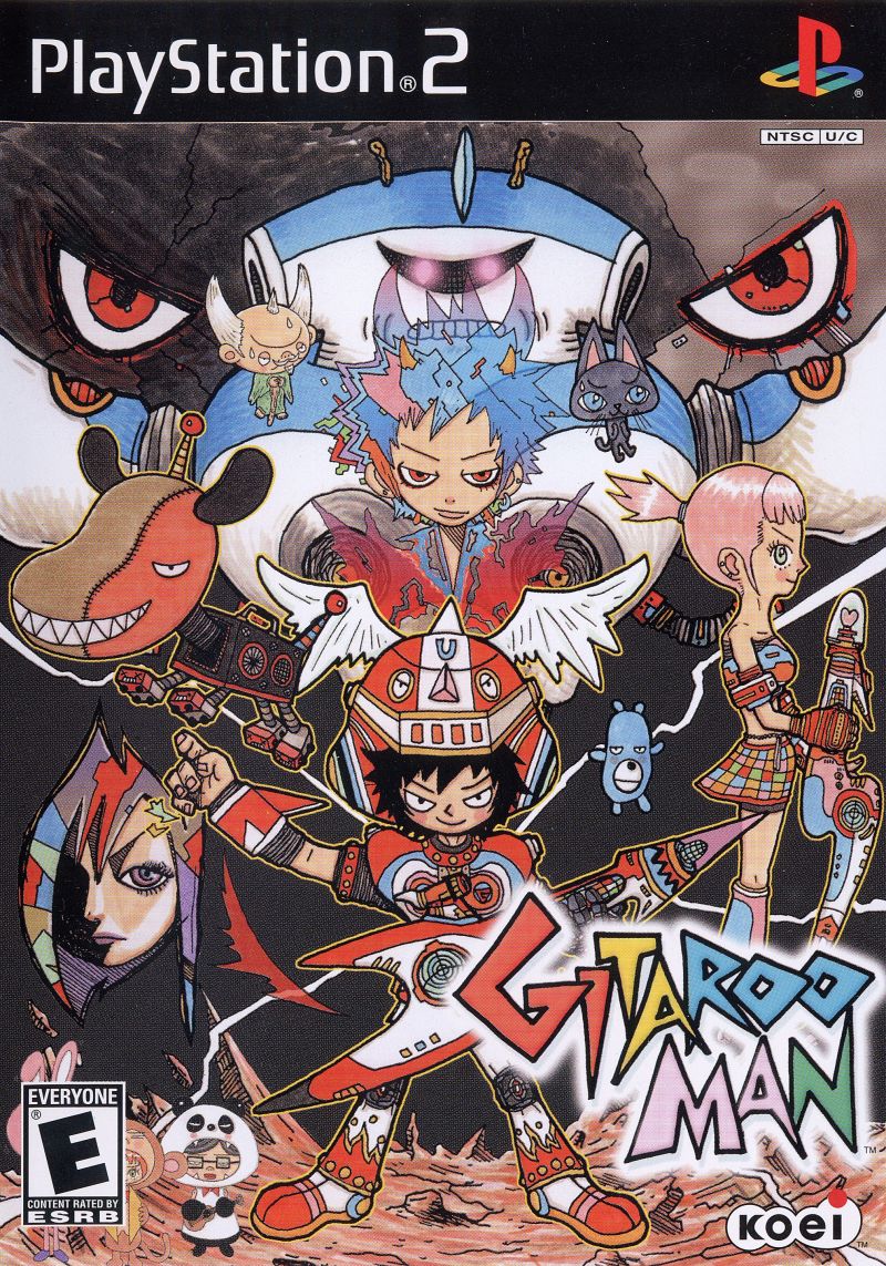 Front cover of Gitaroo Man for PlayStation 2