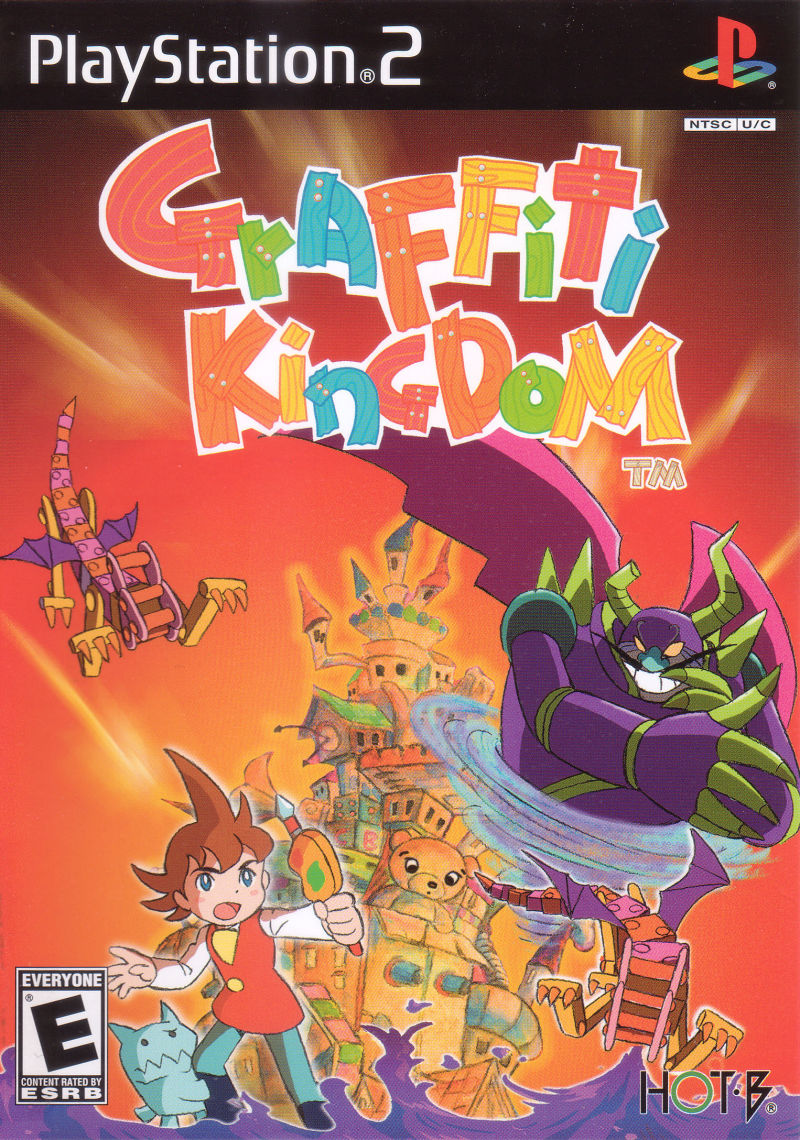 Front cover of Graffiti Kingdom for PlayStation 2