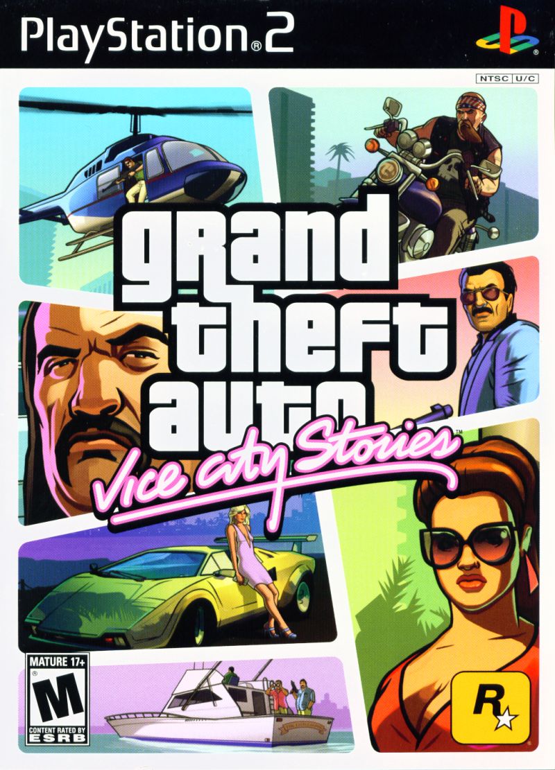 Front cover of Grand Theft Auto: Vice City Stories for PlayStation 2